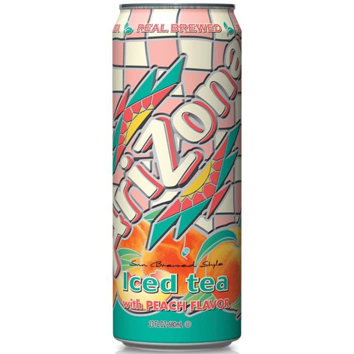 Buy Arizona Iced Tea Peach Can ( 680ml / 23 fl oz )