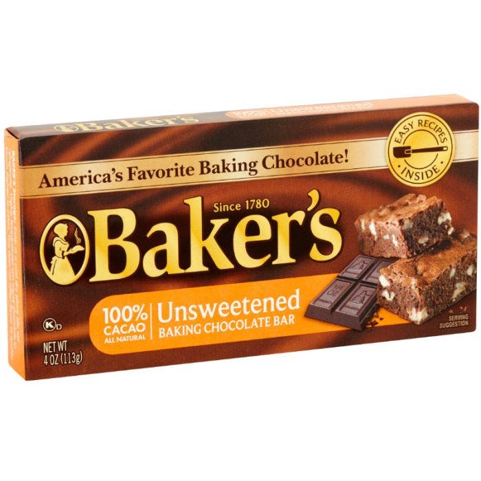 Acheter Bakers Chocolat Pâtissier Amer ( 113g / 4oz )