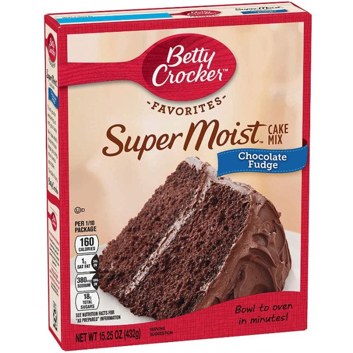 Buy Betty Crocker Super Moist Chocolate Fudge Cake Mix ( 432g /  ) |  