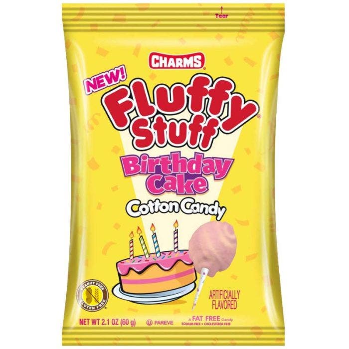 Buy Charms Fluffy Stuff Birthday Cake Cotton Candy ( 60g / 2.1oz )