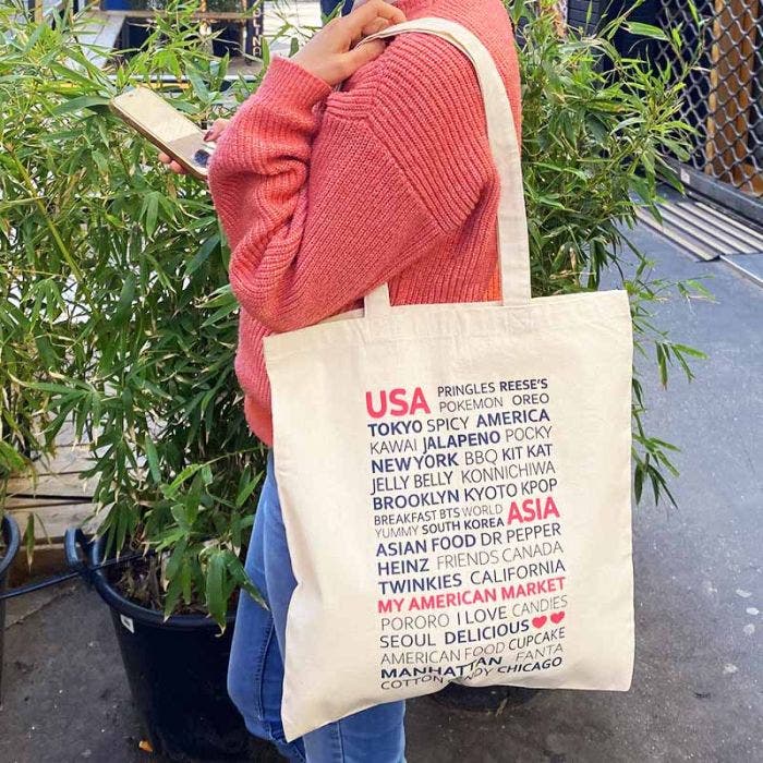Market tote bag sales