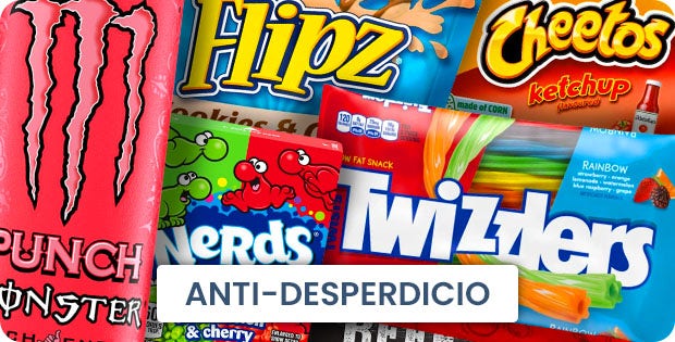 Descuento en productos americanos