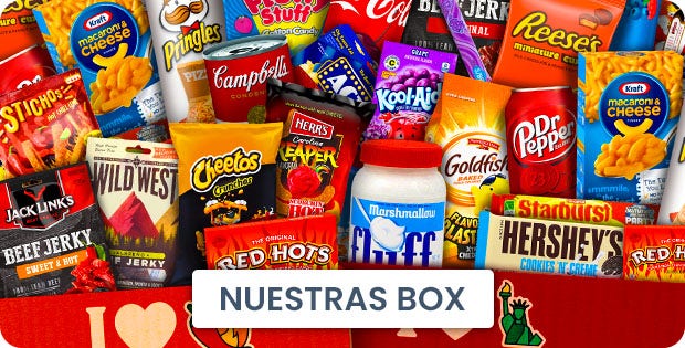 No. 1 TIENDA AMERICANA & POP FOOD® DEL MUNDO